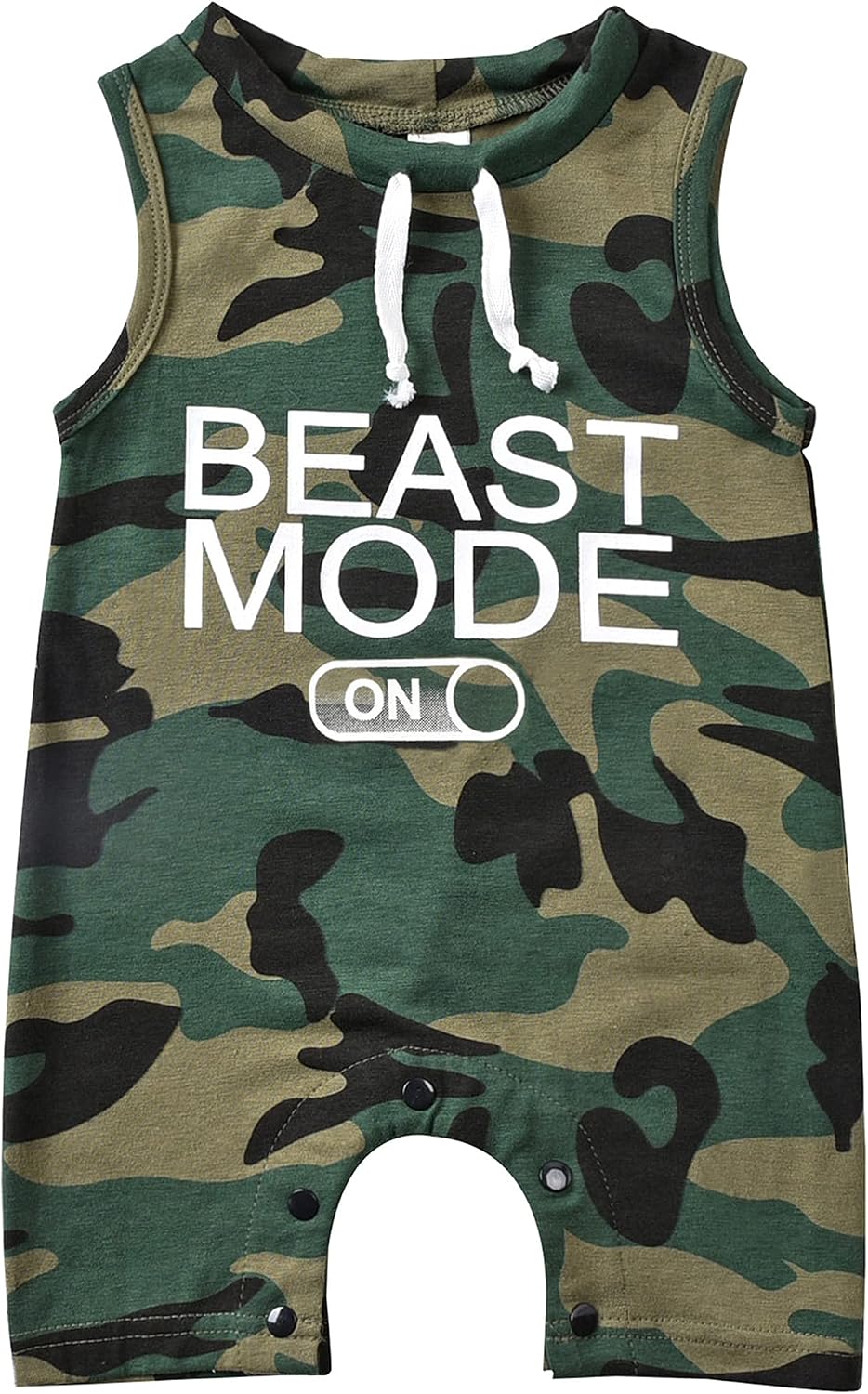 Baby Boys Sleeveless Short Romper