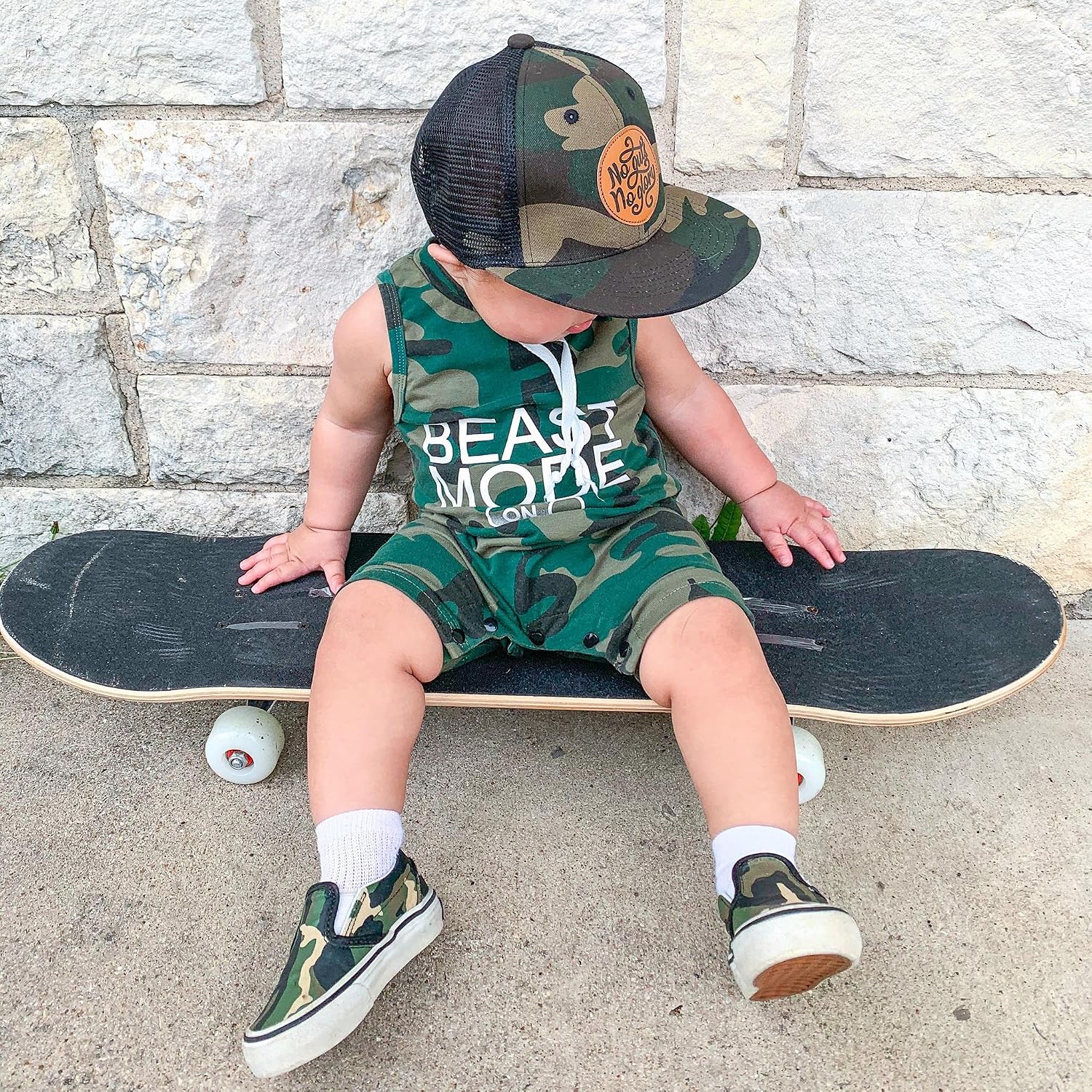 Baby Boys Sleeveless Short Romper