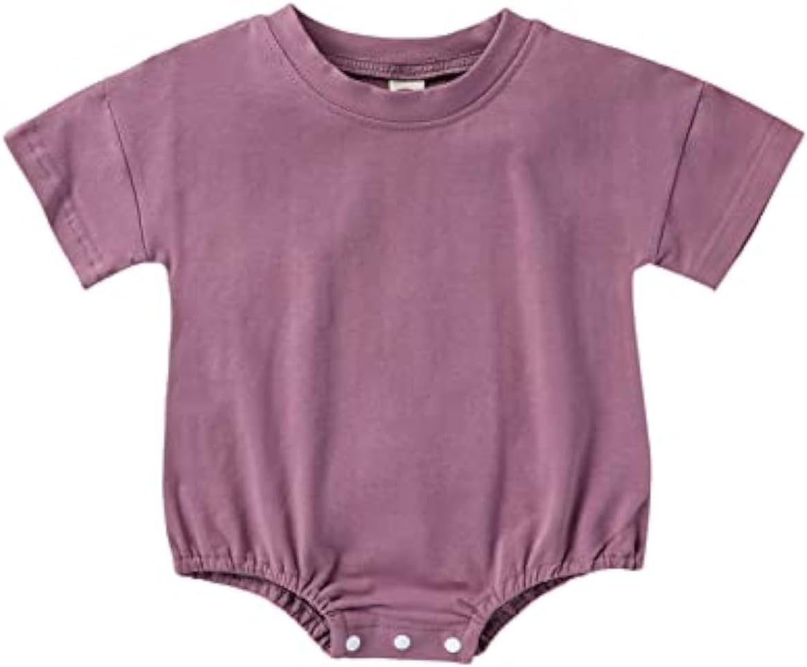 Baby Bubble Romper, Plain Oversize