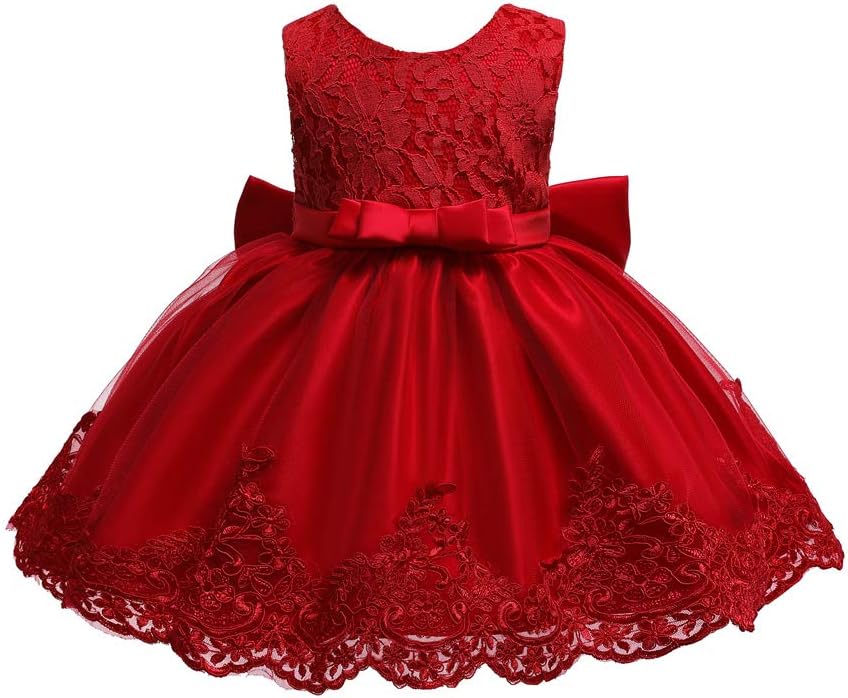 Baby Girls Christening Dress with Headband