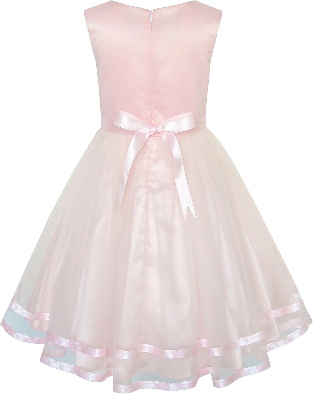 Flower Girls Belted Dress