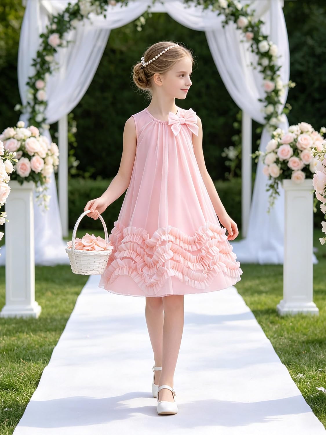 Girls Tulle Party Dress