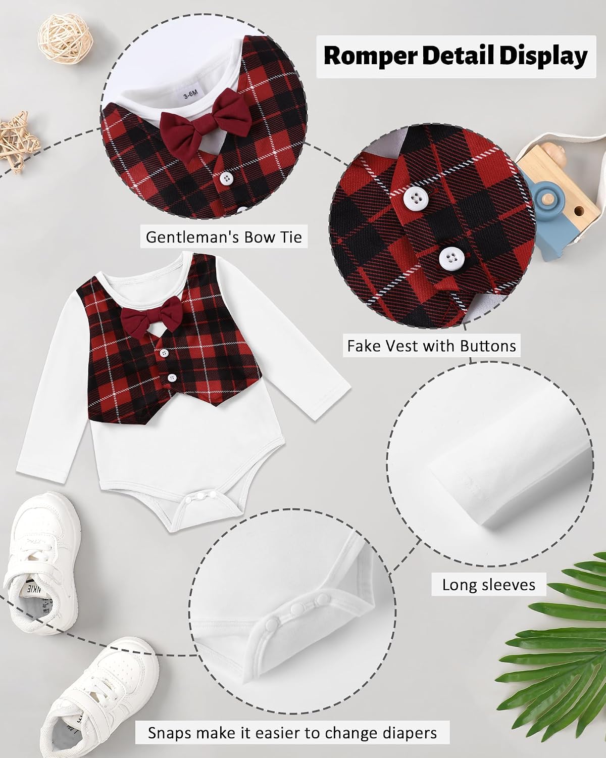 Newborn Baby Boy Long Sleeve Outfit