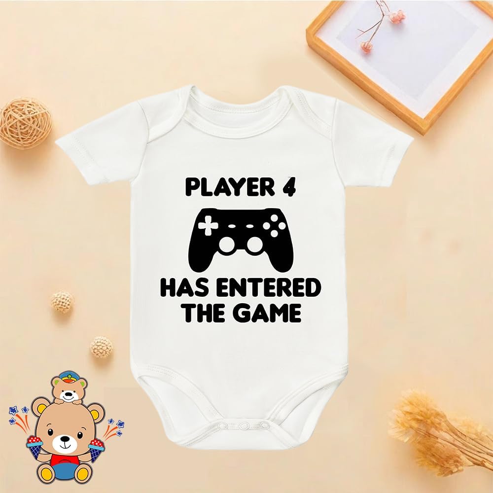 Printed Baby Bodysuits, Funny Slogan